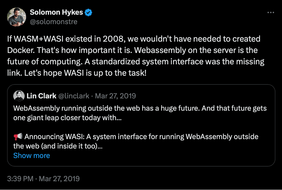 Solomon Hykes tweet